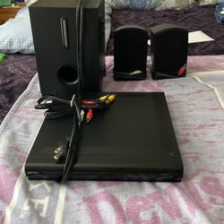 GPX DVD Player with Surround Sound 