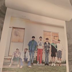 2018 BTS K-Pop South Korean Group Calendar, Pre-owned 16.5" X 24" Limited Edition