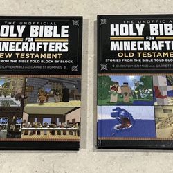 The Unofficial Holy Bible For Minecrafters Box Set, Minecraft Hardcover Book Set