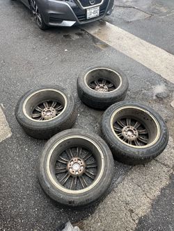 All season tires + rims