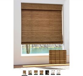 New in box $29 retail price $45
Pick up near George Washington high school,  Denver CO 80224

UNISHADES Cordless Bamboo Roman Shades for Windows, Blin