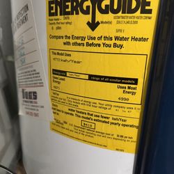38 Gallon Water Heater