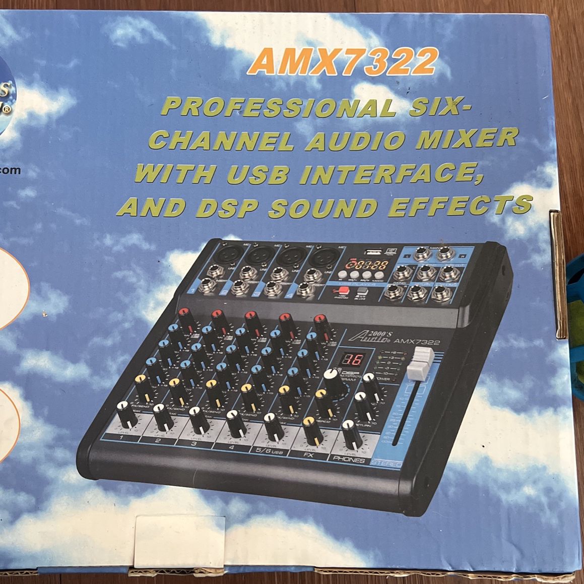 Six-Channel　Mixer　DSP　w/　Effects　USB　for　Professional　Fort　Sound　Sale　in　Audio　FL　OfferUp　Interface,　Lauderdale,