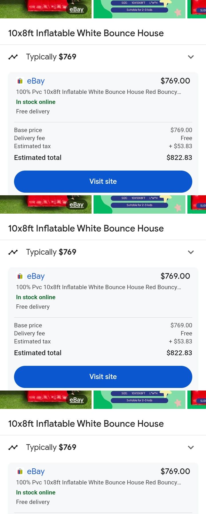 Inflatable House And Blower ?