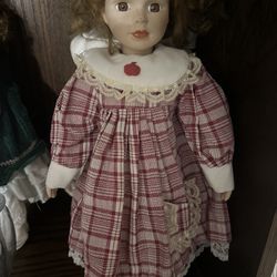 Vintage Porcelain Doll.