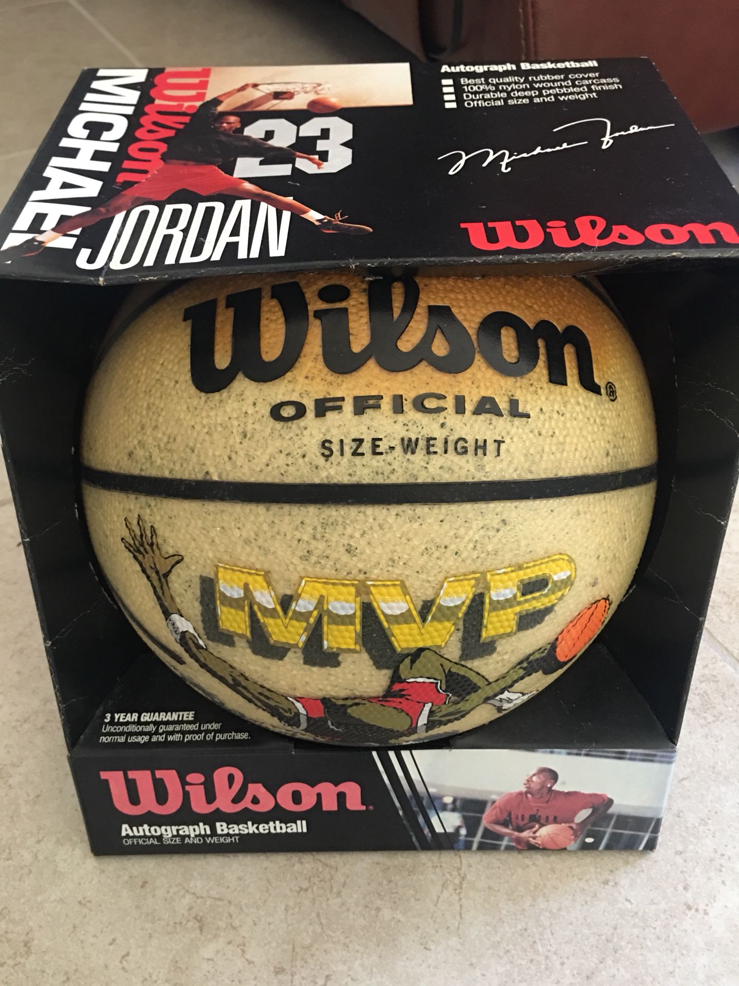 Lot Detail - Michael Jordan Signed Black Wilson Remember The Farewell Shot  Commemorative Basketball #215/230 (UDA)