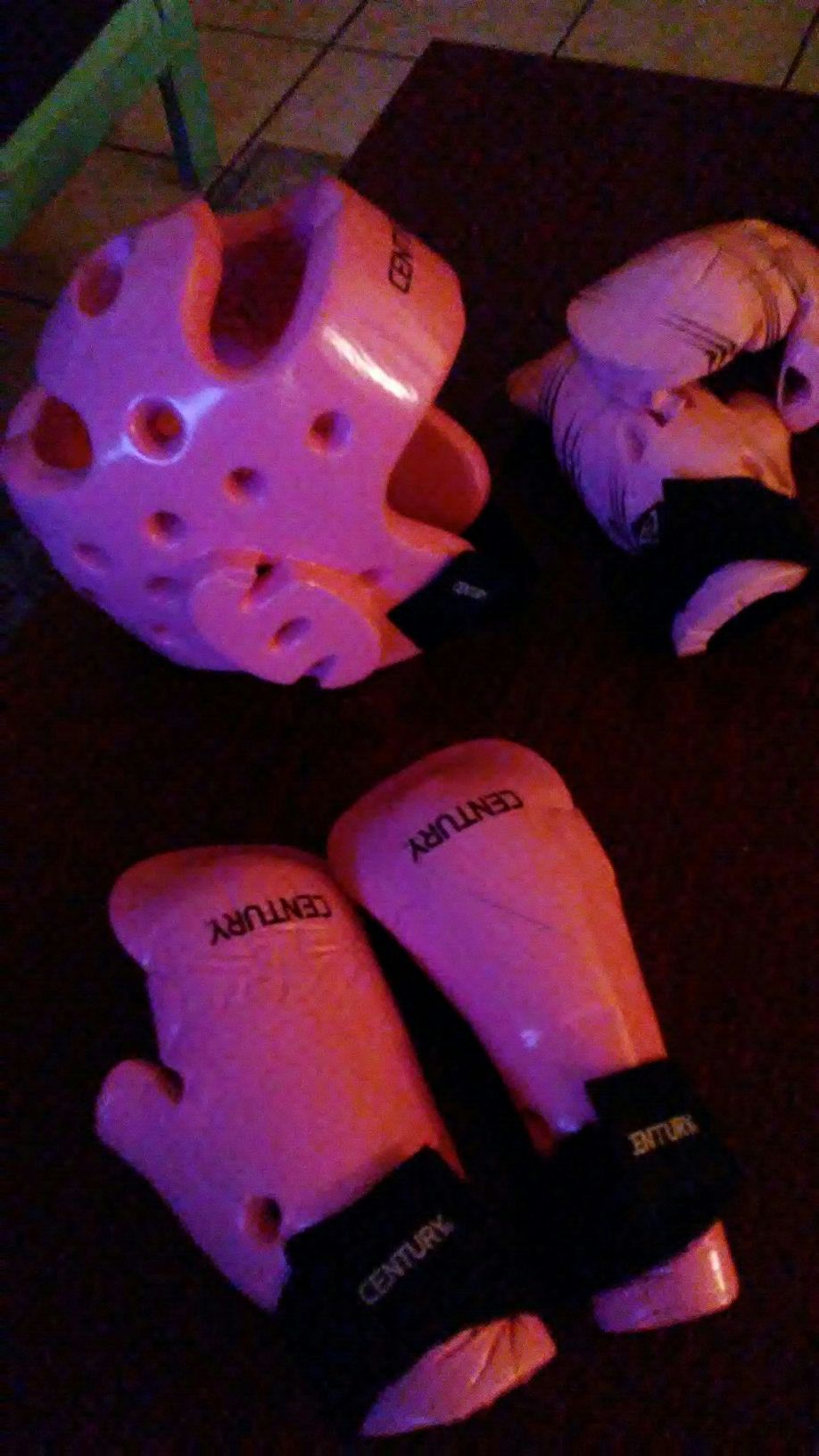 fight gear headgear hand guards