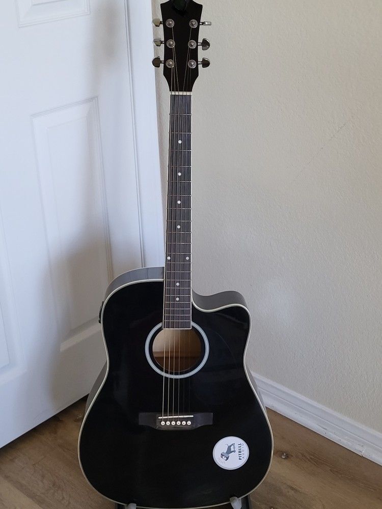 Acoustic Electric Guitar 41in