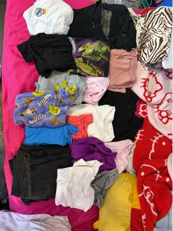 huge bag of clothes