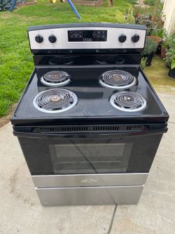30” Freestanding Stainless Steel Electric