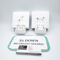 Apple Airpods Pro / Apple Airpods Pro 2nd Gen - 90 DAY WARRANTY - NO CREDIT NEEDED PAYMENT PLANS AVAILABLE WITH $1 DOWN