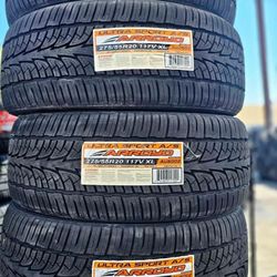 275/55R20 Arroyo A/S Set Of 4 New Tires 