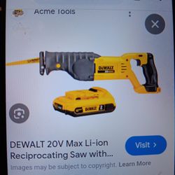 Dewalt Reciprocating Saw