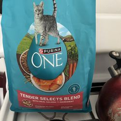 Full Bag Of Cat Food