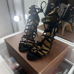 Coach Suede Heels Size 7
