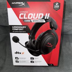HyperX Cloud II Core Wireless Headset NEW