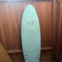 Rock-it 6’ Albert Fish Surfboard (Excellent) 