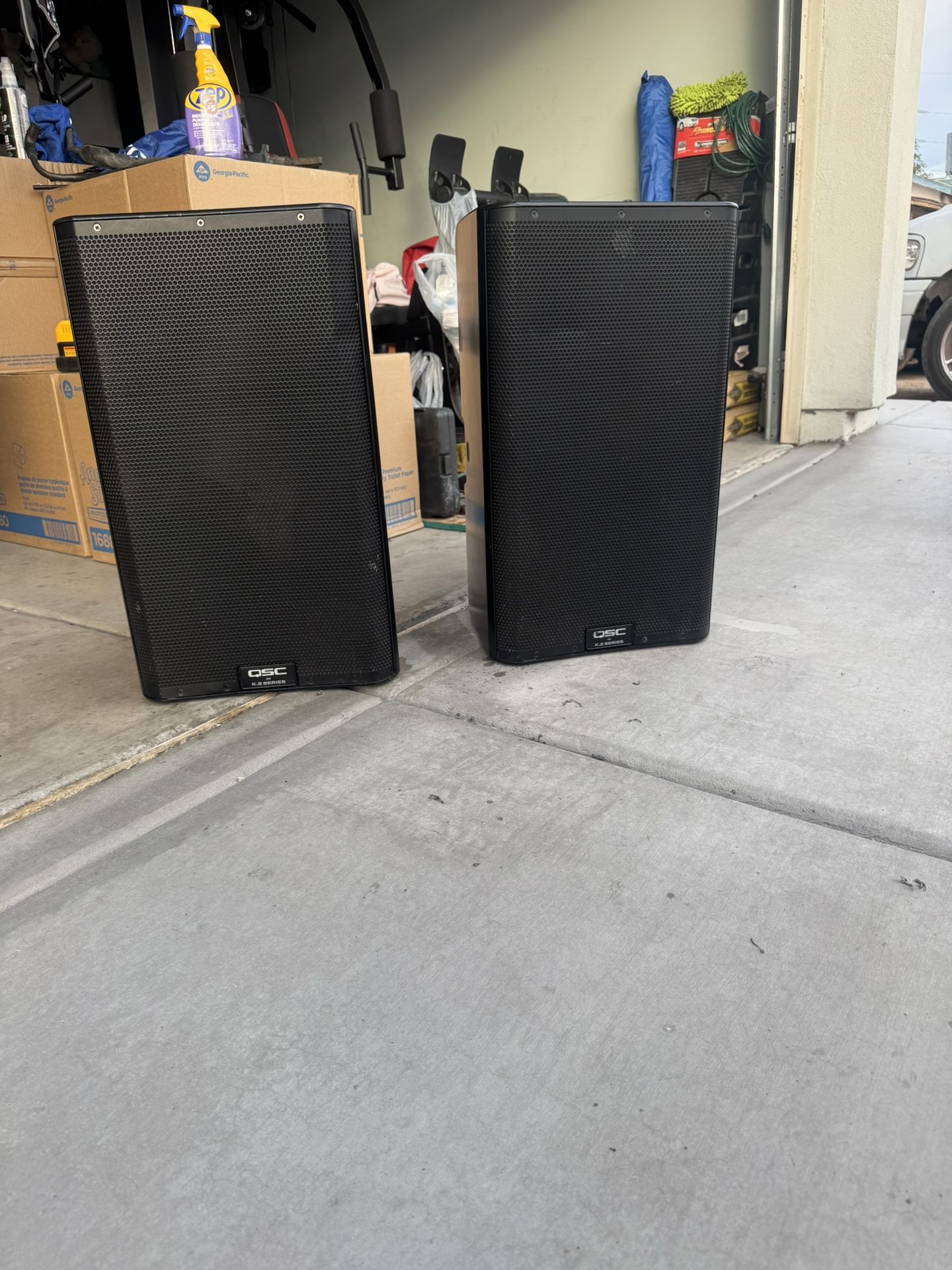 (PAIR) QSC K12.2 USED