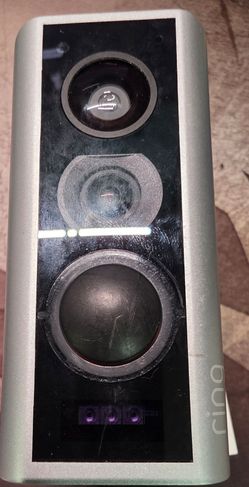 Ring Video Doorbell Camera peephole battery powered