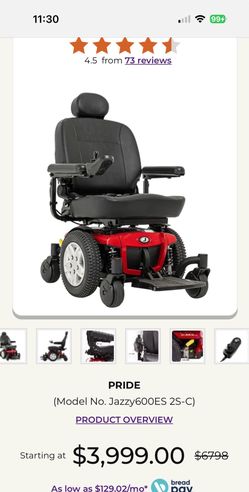 Power chair J6 Wheelchair