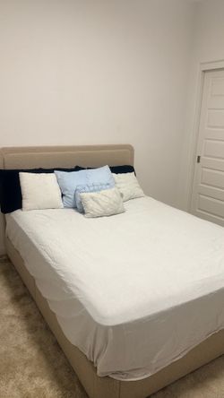 queen bed frame  brand new in box