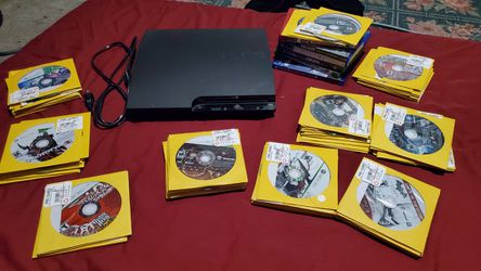 Ps3 with over 90 different games mostly xbox 360 and ps3 and a few xb1 and ps4