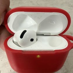 Apple Airpods 4th Gen Left Airpod Only With Case 