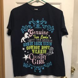 Country girl women’s tee shirt
