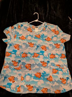Finding Nemo scrub top