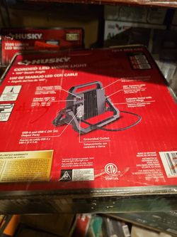 Husky 6000 Lumens worklight $30 price firm