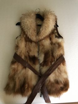 Genuine Fox Fur Vest (M/L)