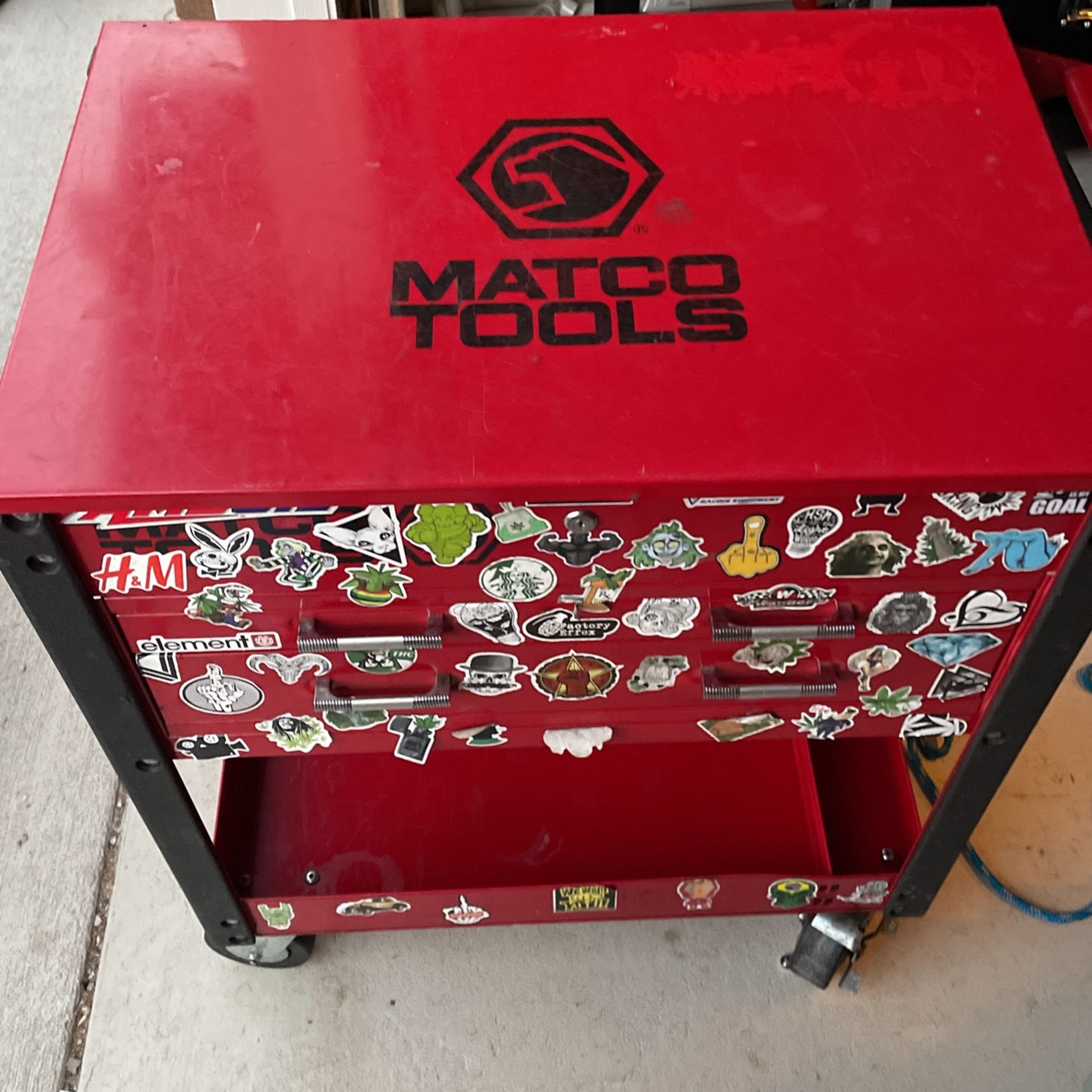 Matco Tool Box With Tools