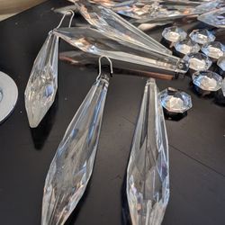 17-2 Piece Antique Crystal Chandelier Prisms$32 for All