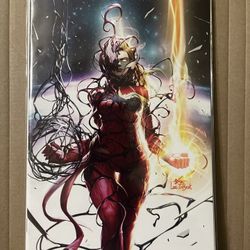 Captain Marvel #8 InHyuk Lee Exclusive Virgin Variant Venomized 1st Star