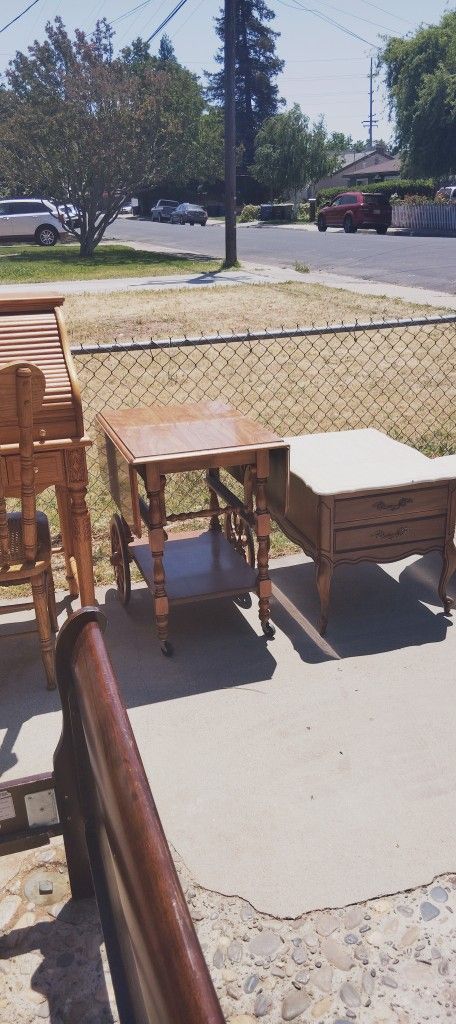 Antique Rolling Table 50.00 Obo.