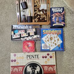 6 Family Board Games Together For 1 Price $10