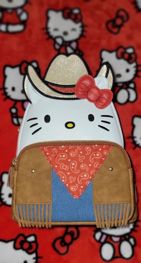 Loungefly Sanrio Hello Kitty Western Cosplay Mini Bpk