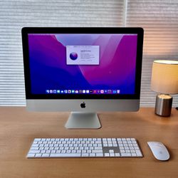 Apple iMac (21.5-inch, Late 2015) Intel Core i5, Fresh Install of Monterey OS