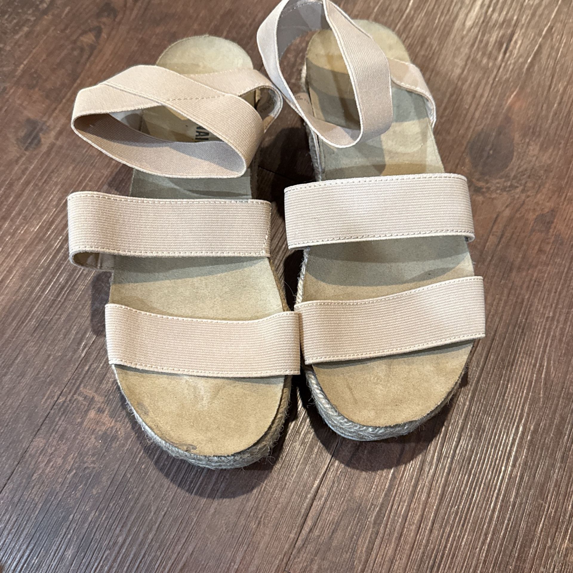 Beige Sandals