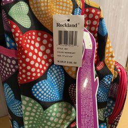 Rockland 17x13x10 Handle Rolling Backpack Travel Bag