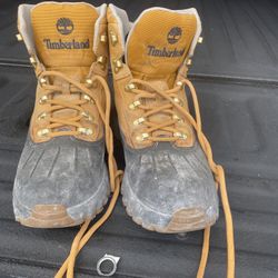 Timberland work boots still in good shape size 10