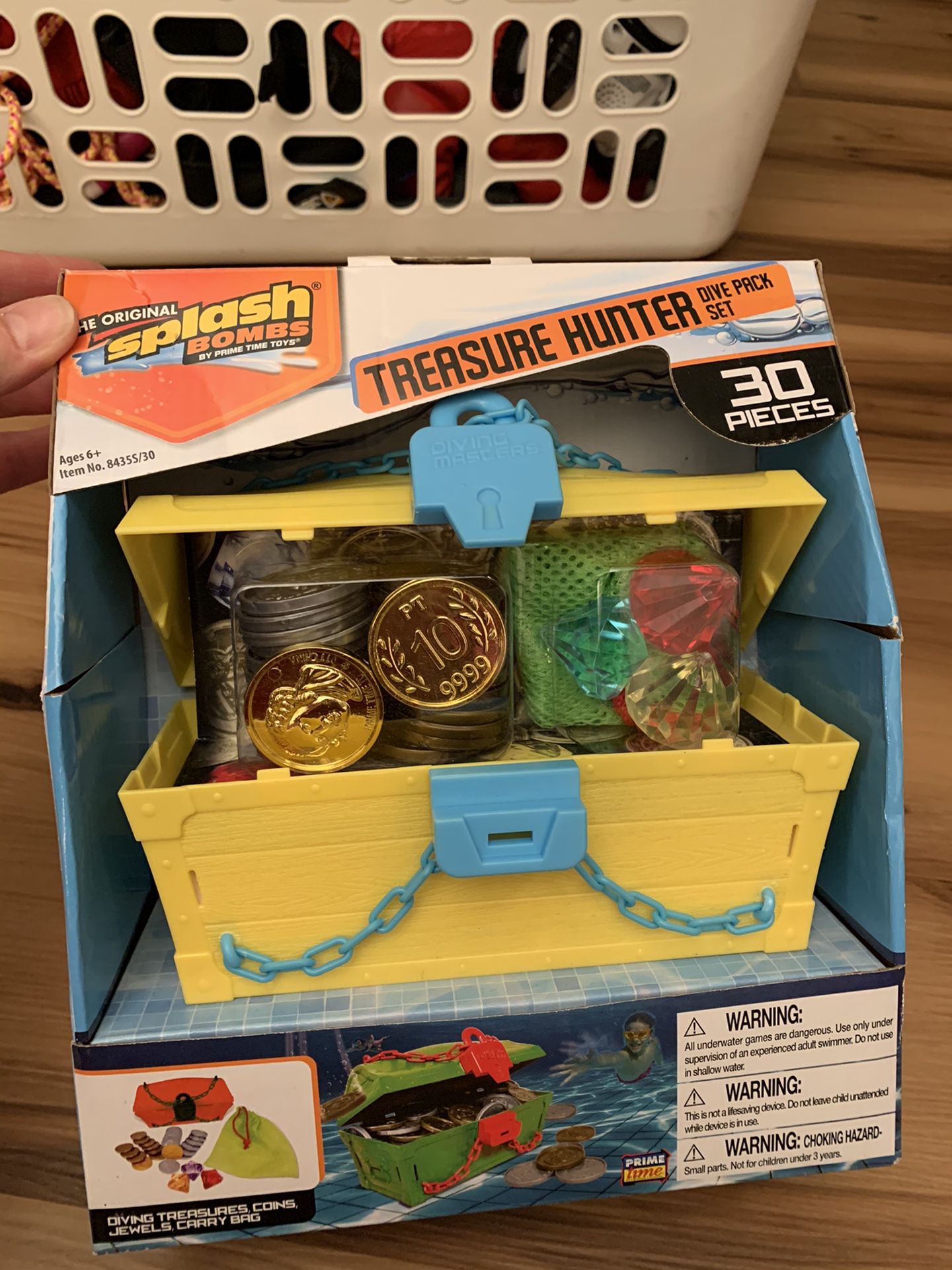 30 pieces of treasure hunter diving games for kids pool party summer toy beach