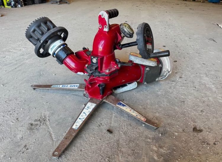 Firefighting TFT Ground Monitor.