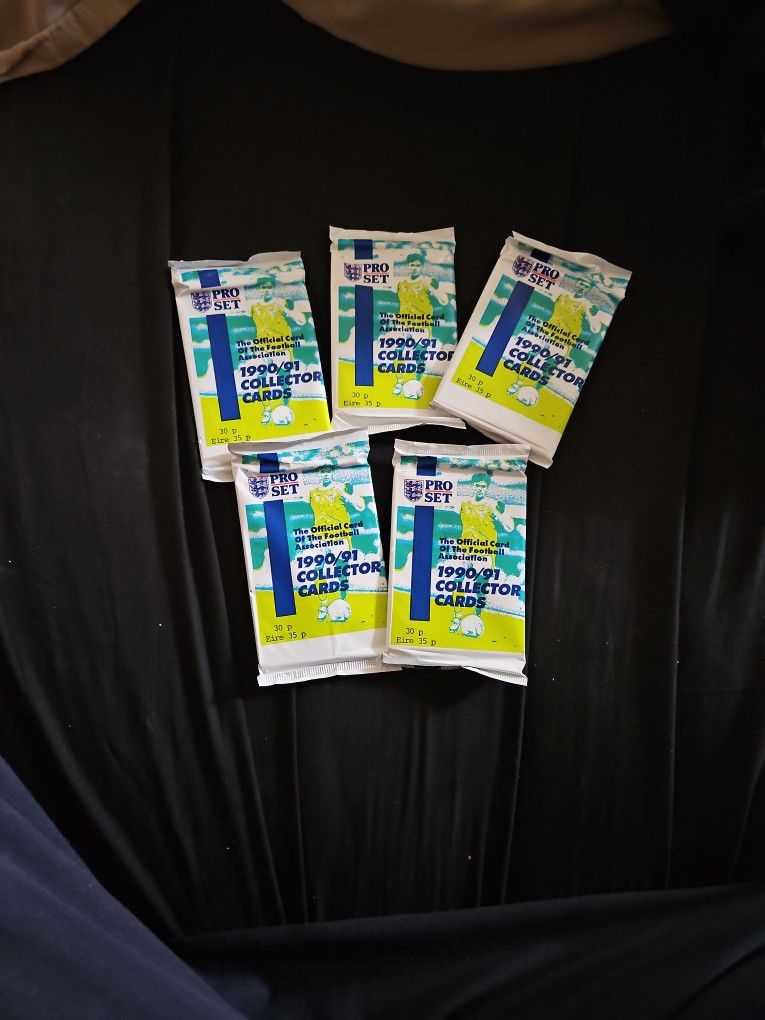 1990/91 Pro Set Soccer Cards