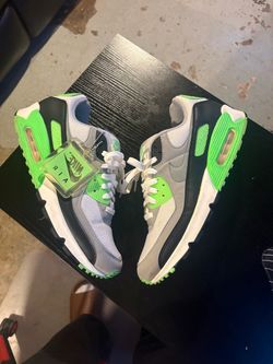Air max 90 light green- Sz 12