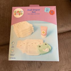 Gigglescape Doll Diaper Set