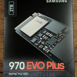 SAMSUNG 970 EVO Plus SSD 2TB NVMe M.2 Internal Solid State Drive