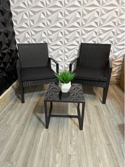 Patio Furniture Set 3 Piece Outdoor Furniture Set