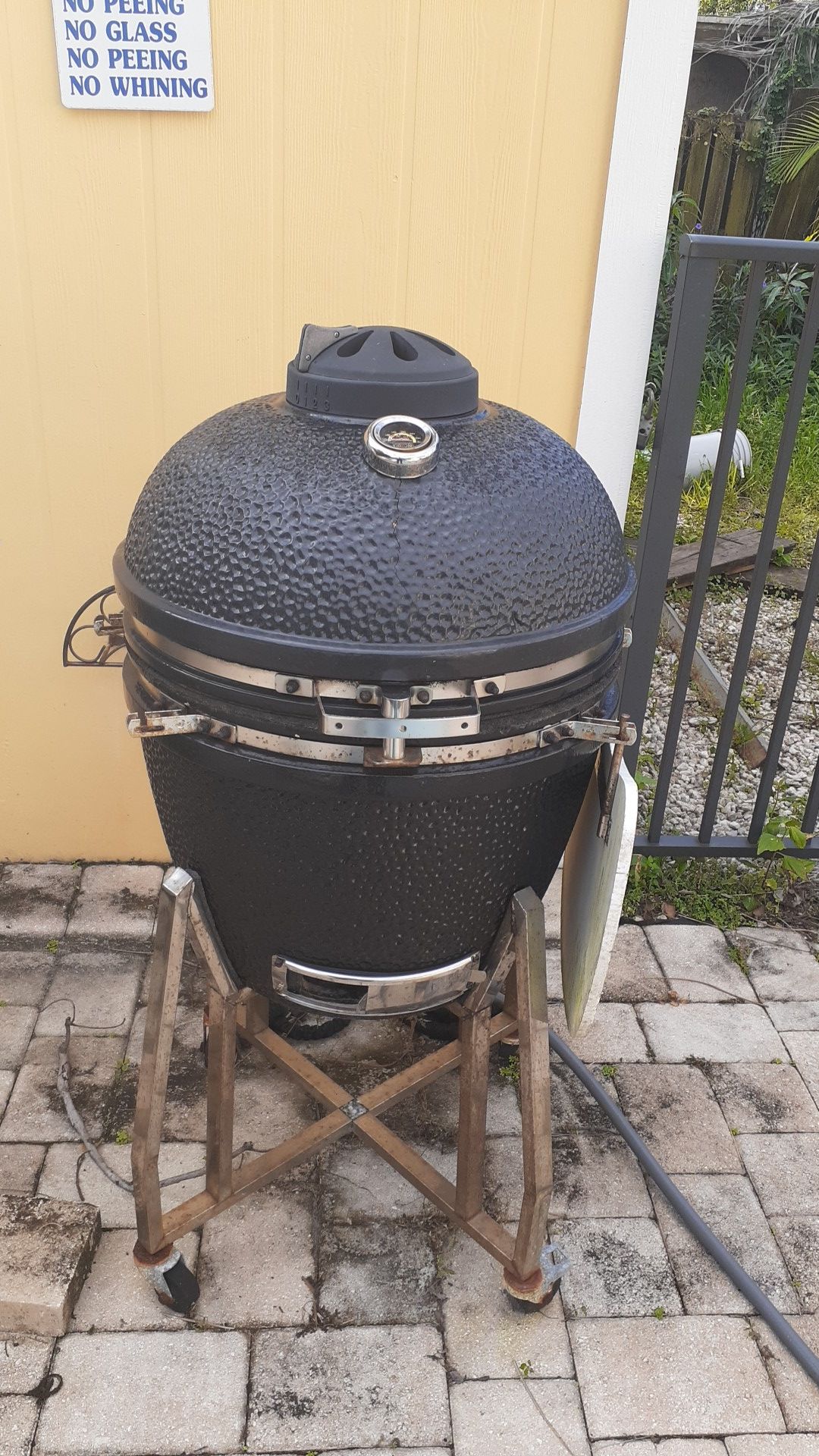 Kamado Joe egg grill