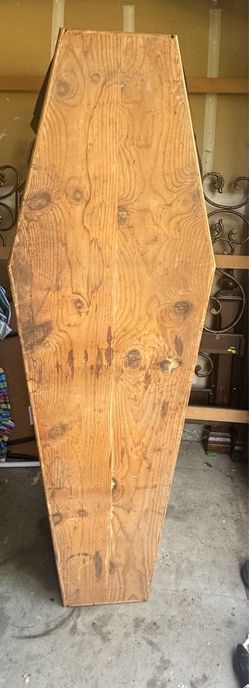 Halloween coffin